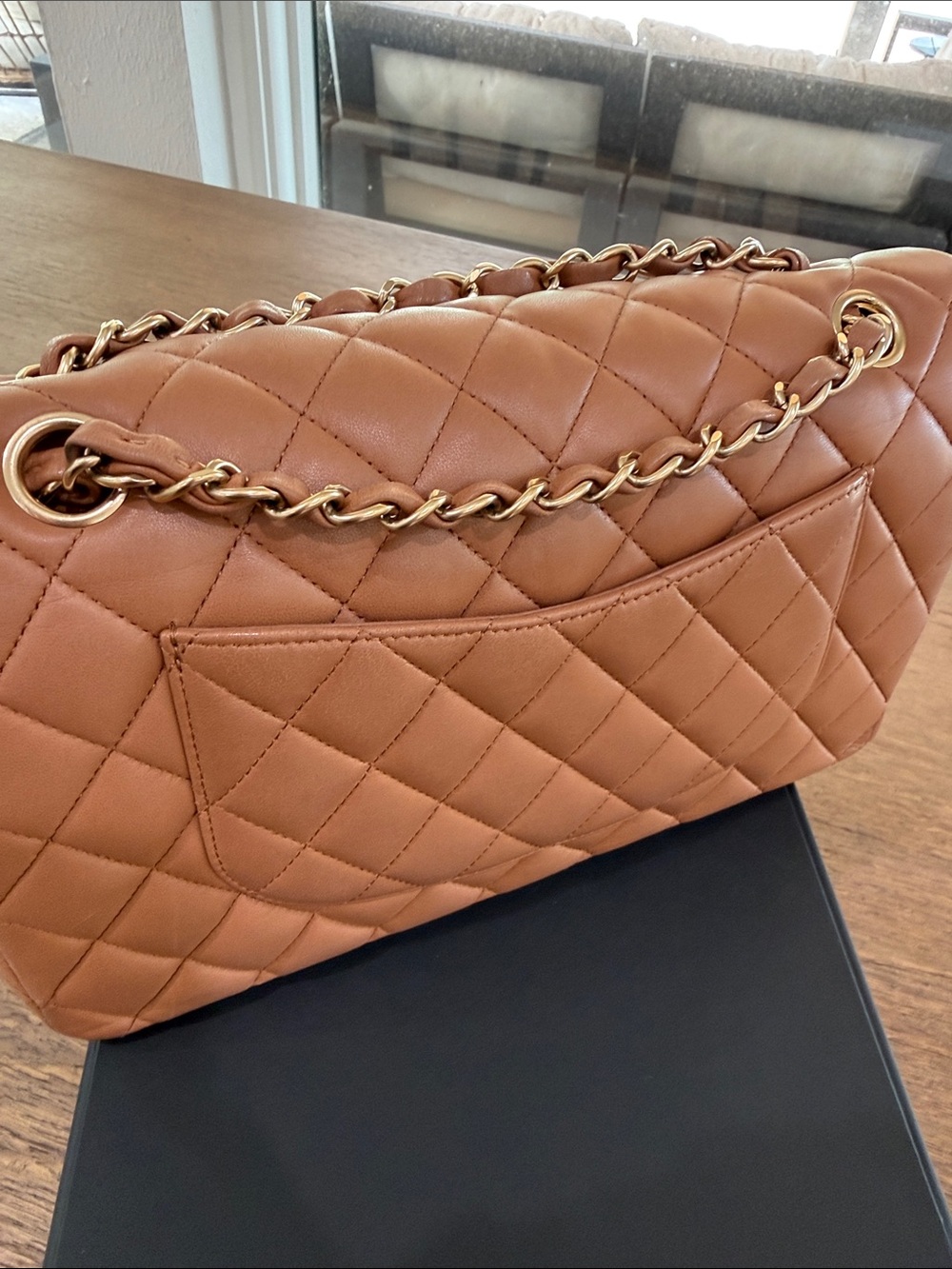 CHANEL small double flap with gold hardware - Picture 8 of 12